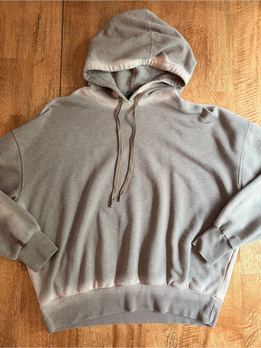 wild fable Oversized Hooded Sweatshirt Taupe Size L